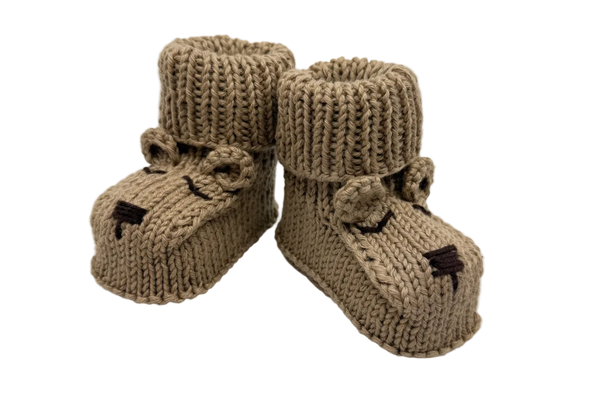 Premium Strickschuhe TED Braun