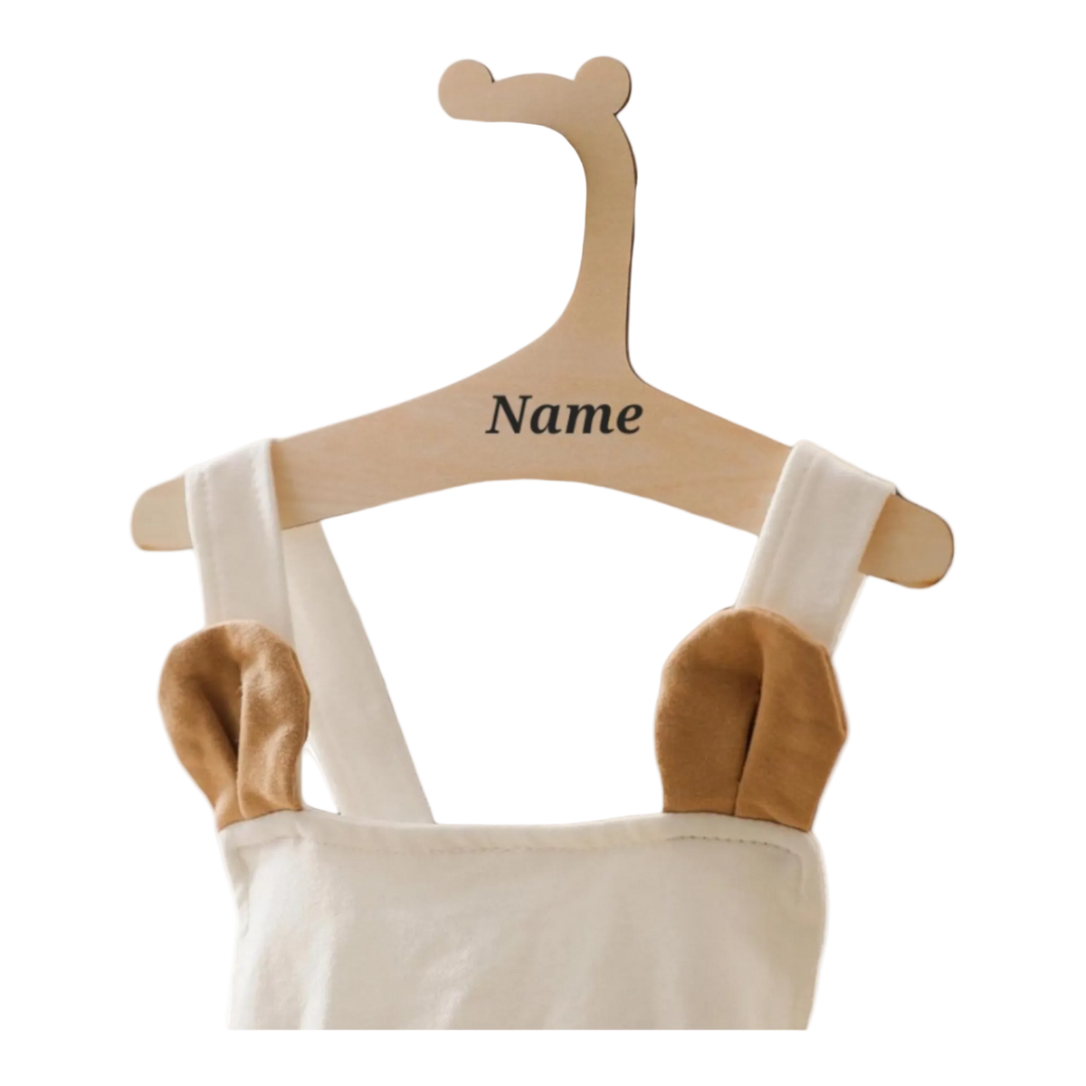 Kleiderbügel Holz mit Gravur