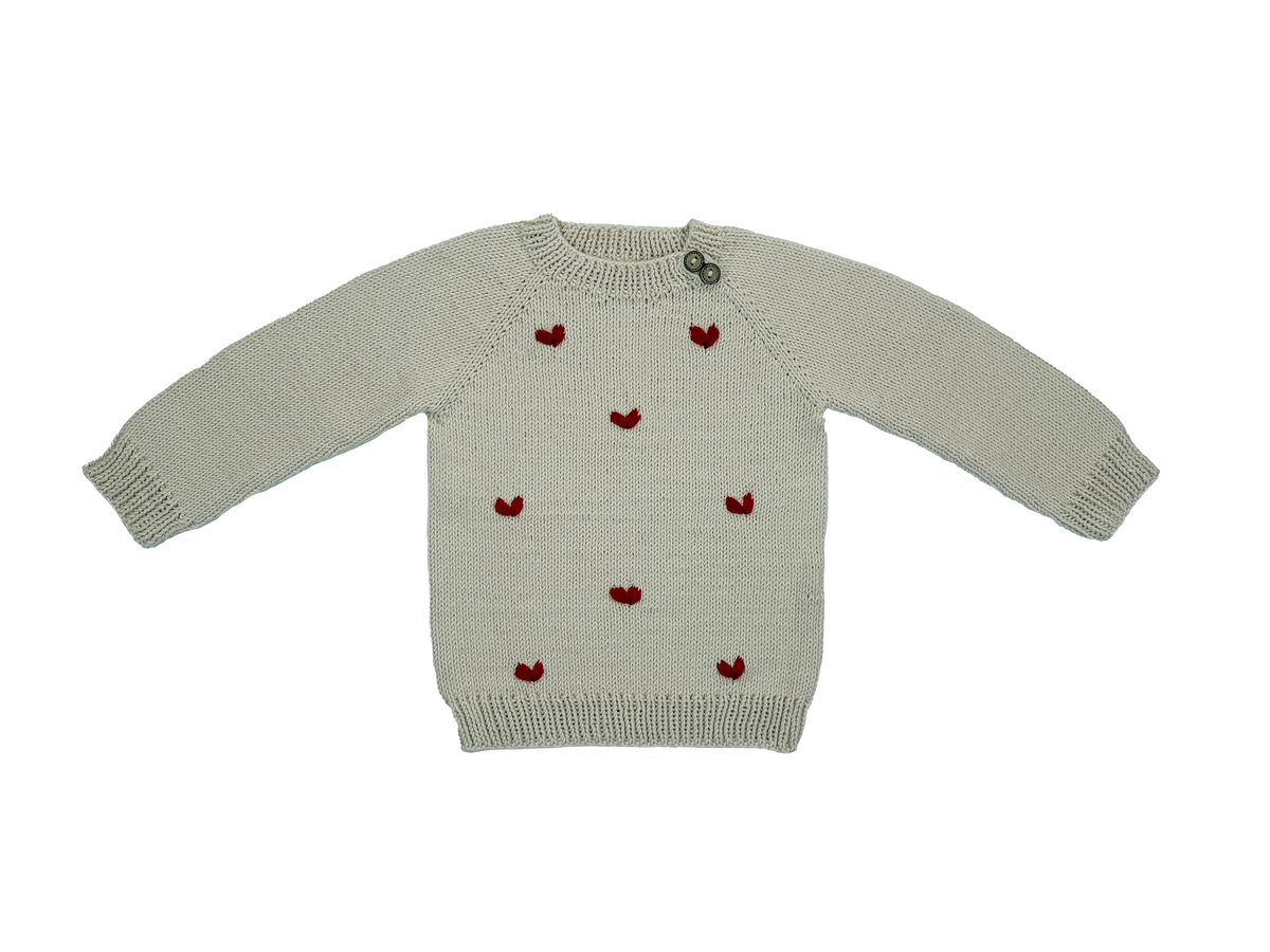 Premium Strickpullover "Love"