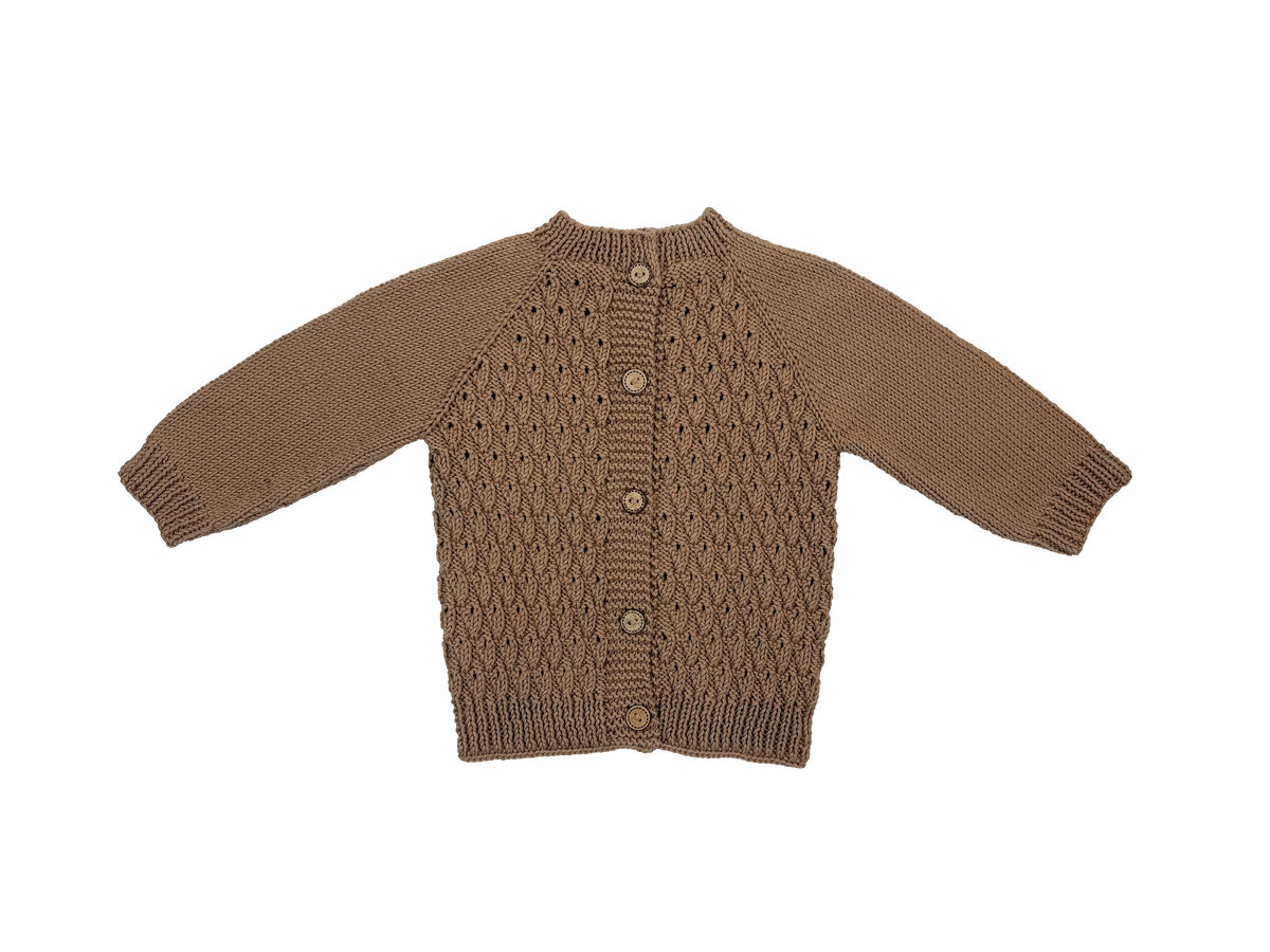 Cardigan premium "mouton" avec broderie mouton