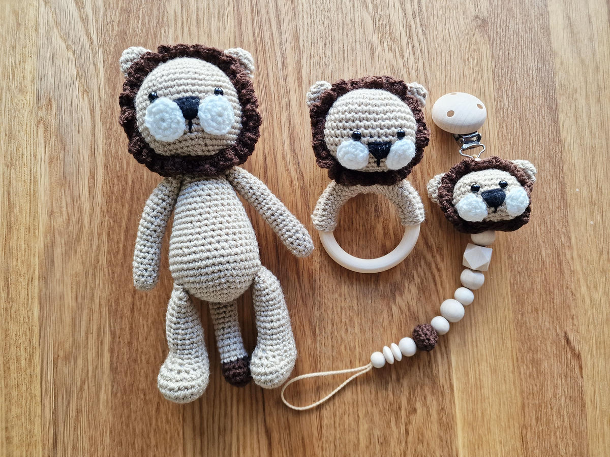 Kuscheltier Häkel-Set "LEO"